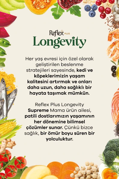 Plus Longevity Yetişkin Kedi Maması 1100g - Resim 5