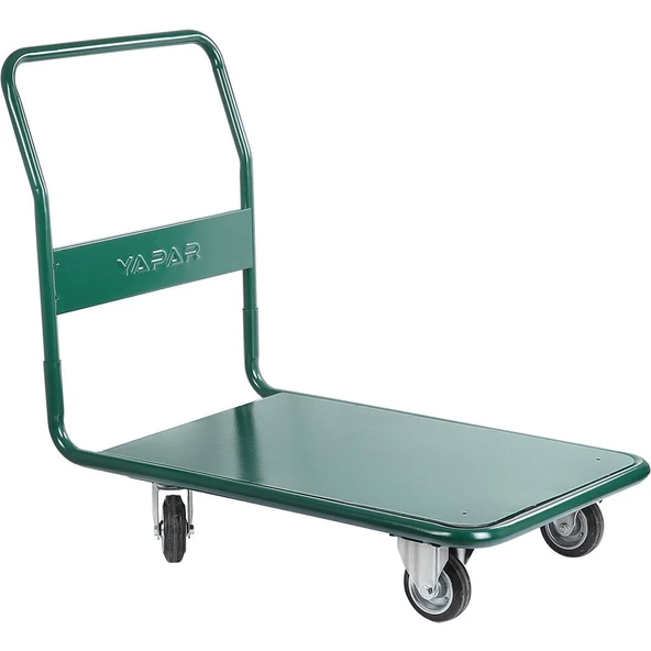 Yaparlar PP250S Platform Paket Taşıma Arabası Dolgu Burçlu 60x102x90cm ürün görseli 1