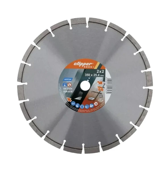 Norton Clipper 350 x 25.4 mm 2x2 Daire Testere ürün görseli 1