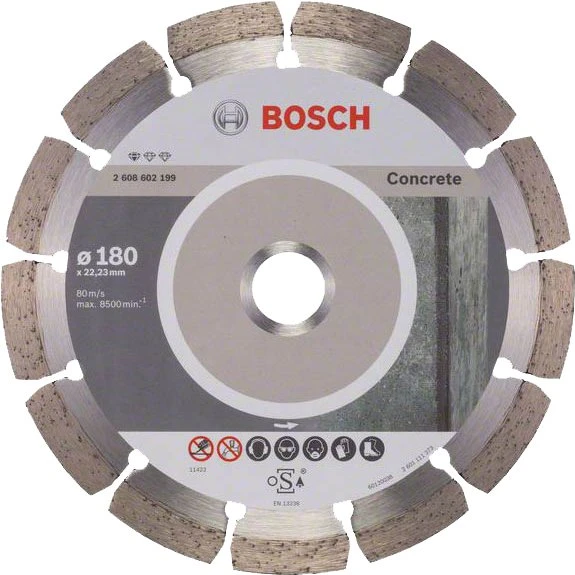 Bosch - Standard Seri Beton İçin Elmas Kesme Diski 180 mm ürün görseli 1