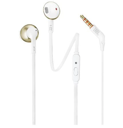 JBL T205 Rose Gold Kablolu Kulak İçi Kulaklık-AMBALAJ HASARLI (SIFIR KONDİSYONDA) ürün görseli 1