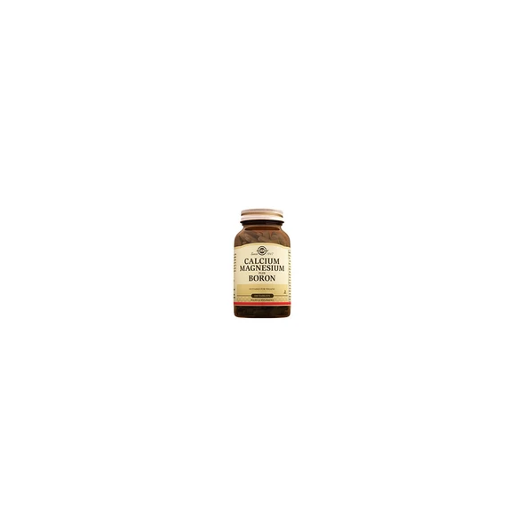 Solgar Calcium Magnesium Plus Boron 100 Tablet  (  1  Adet  ) ürün görseli 1