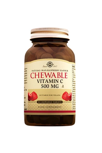 Solgar Chewable Vitamin-c 500 Mg 90 Tablet ürün görseli 1