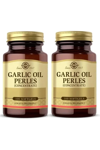 Solgar Garlic Oil 100 Kapsül 2 Adet ürün görseli 1