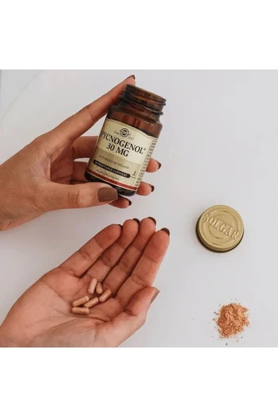 Solgar Pycnogenol 30 mg 30 Kapsül 2 Adet - Resim 3