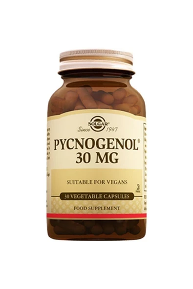 Solgar Pycnogenol 30 Mg 30 Kapsül ürün görseli 1