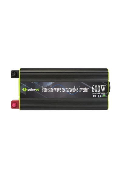 Solinved 600W 12V Tam Sinüs İnverter ürün görseli 1