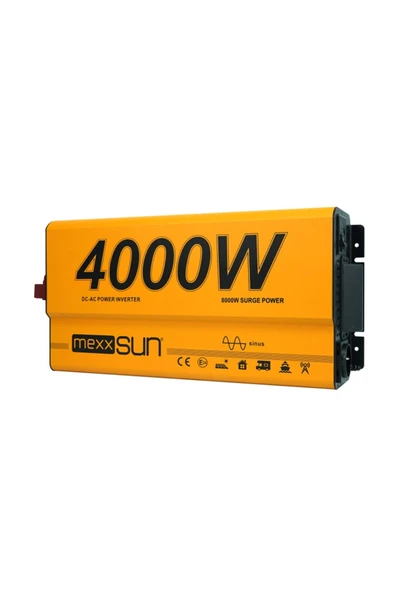 Mexxsun 4000W 12V Tam Sinüs Inverter - Resim 6