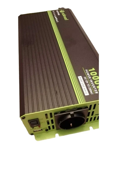 Solinved 1000W 12V Tam Sinüs İnverter - Resim 3