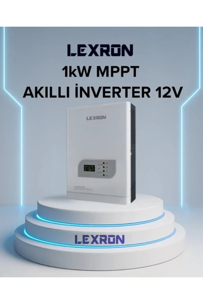 Lexron 1KW HV MPPT Akıllı İnverter 12V ürün görseli 1