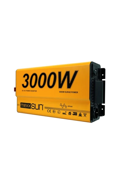Mexxsun 3000W 24V Tam sinüs Inverter - Resim 2