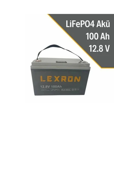 Lexron 100Ah 12.8V Lityum Akü ürün görseli 1