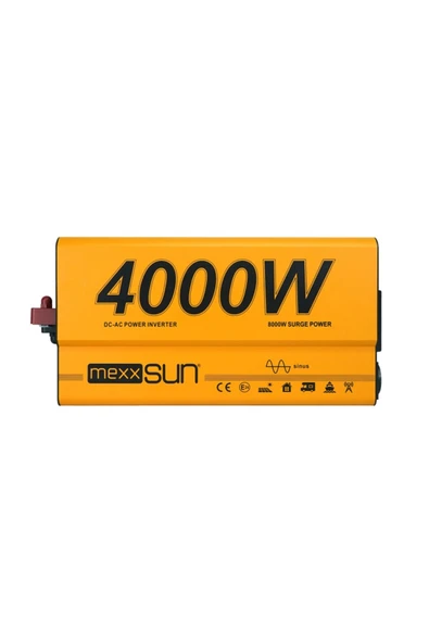 Mexxsun 4000W 12V Tam Sinüs Inverter ürün görseli 1