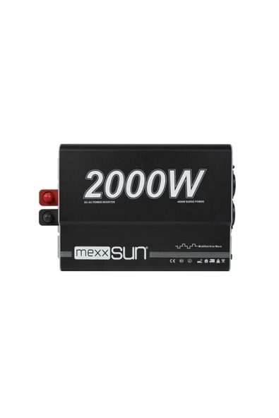Mexxsun 2000W 12V Modifiye Sinüs Inverter ürün görseli 1