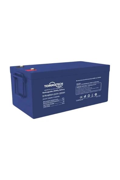 Tommatech LFP MRN1 Series 200AH 25.6V LV ürün görseli 1
