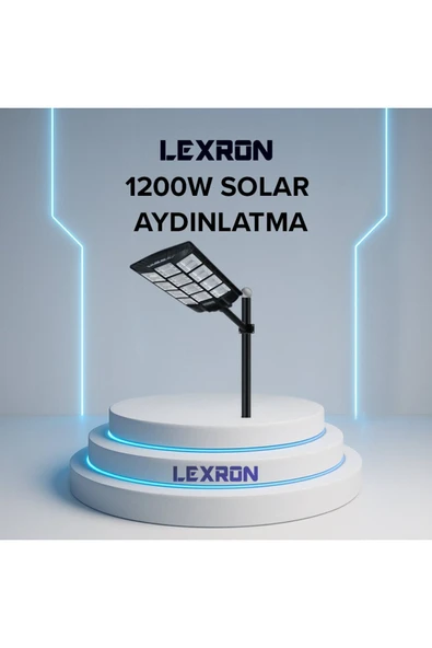 Lexron 1200W Solar Aydınlatma ürün görseli 1
