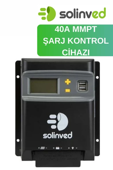 Solinved 40A MPPT Şarj Kontrol Cihazı ürün görseli 1