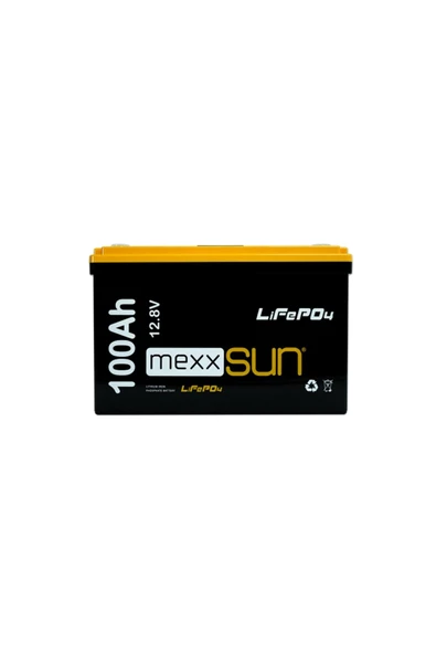 MEXXSUN Lityum Akü 100Ah 12.8V (LiFePo4) 1280Wh ürün görseli 1