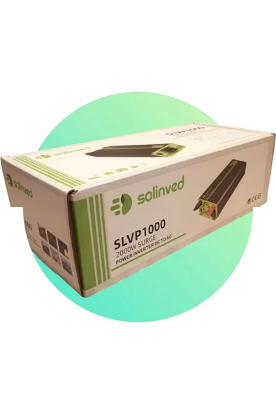 Solinved 1000W 12V Tam Sinüs İnverter ürün görseli 1