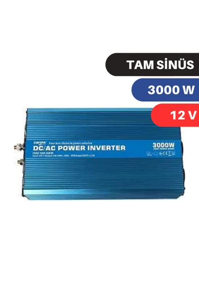 Lexron 3000W 12V Tam Sinüs Inverter ürün görseli 1