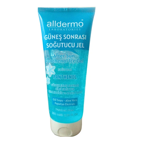 Alldermo Güneş Sonrası Nemlendirici Jel Aftersun 200 ML ürün görseli 1