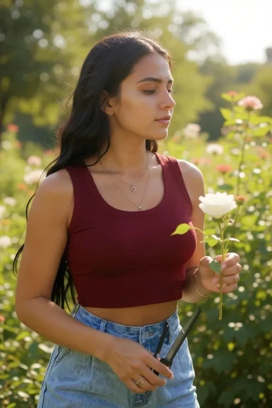 Kadın Bordo Kare Yaka Crop Top Bluz – Şık, Rahat Ve Kolay Kombinlenebilir ürün görseli 1