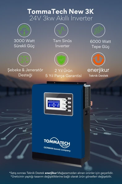 TommaTech 1K 12V 1000W - Resim 2