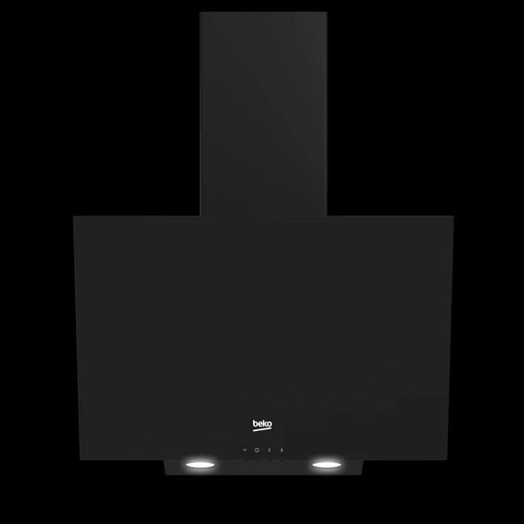 Beko BDE 6030 SR Siyah Duvar Tipi Davlumbaz ürün görseli 1