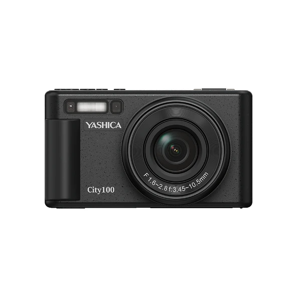 Yashica City 100 Siyah Dijital Fotoğraf Makinesi ürün görseli 1