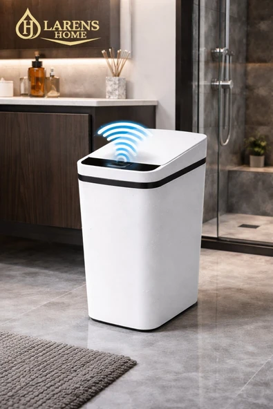 Clean S1 Akıllı Sensörlü Otomatik Kapaklı Hijyenik Çöp Kovası ürün görseli 1