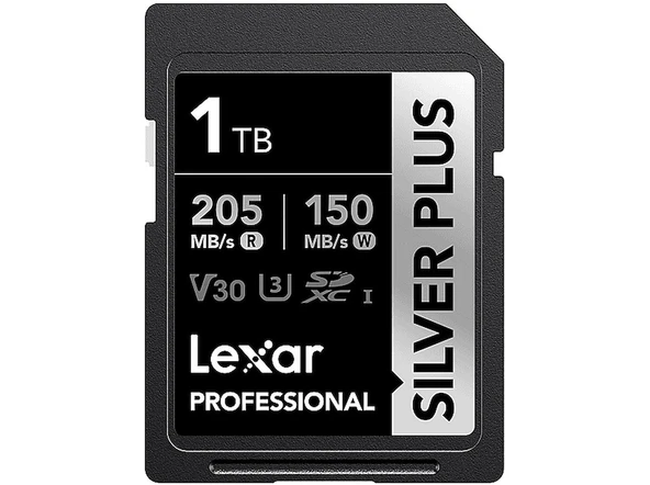 Lexar 1TB Silver Plus SD Hafıza Kartı ürün görseli 1