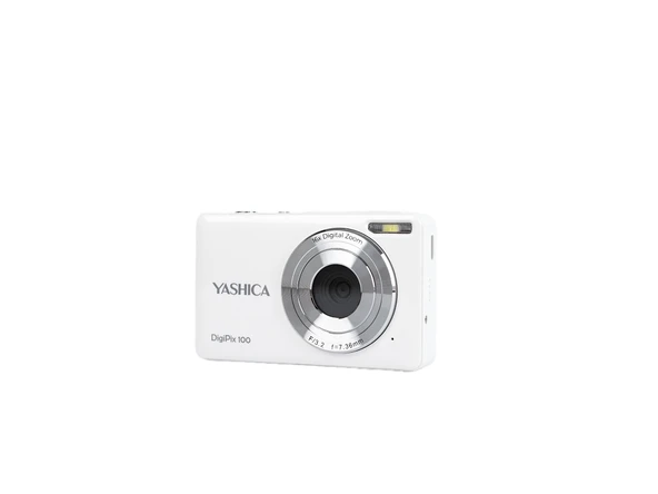 Yashica Digipix 100 Beyaz Dijital Fotoğraf Makinesi ürün görseli 1