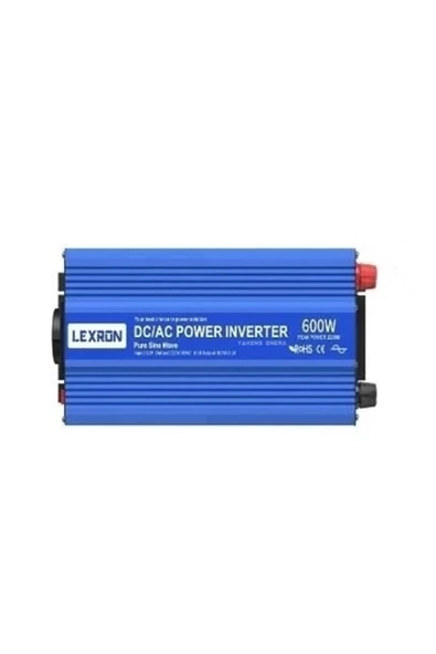 Lexron 600W 12V Tam Sinüs Inverter ürün görseli 1