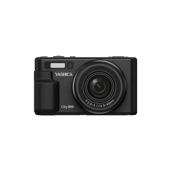 Yashica City 200 Siyah Dijital Fotoğraf Makinesi ürün görseli 1