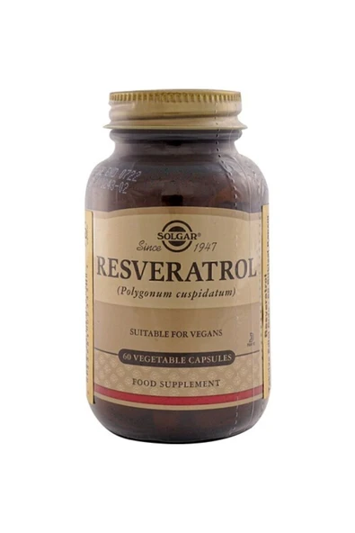 Solgar Resveratrol 60 Kapsül ürün görseli 1