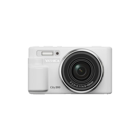 Yashica City 200 Beyaz Dijital Fotoğraf Makinesi ürün görseli 1