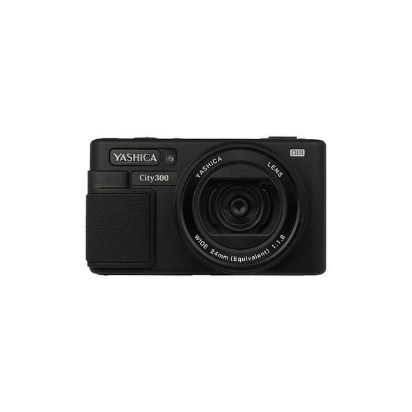 Yashica City 300 Siyah Dijital Fotoğraf Makinesi ürün görseli 1