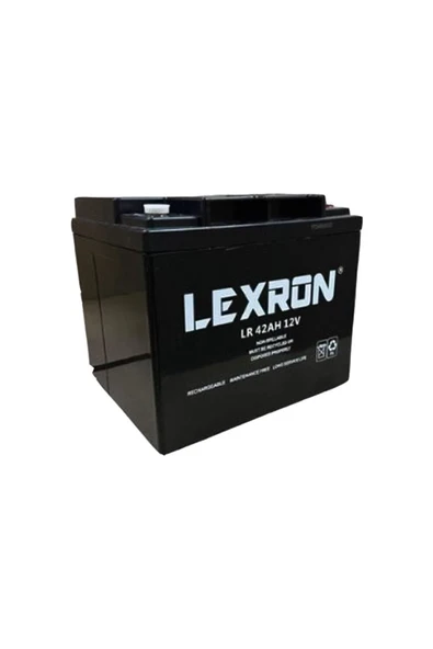 Lexron 42Ah 12V Nano-Karbon Jel Akü ürün görseli 1