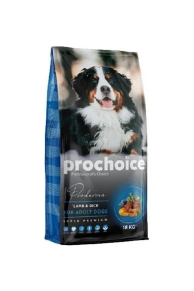 PROCHOİCE Pro Choice Proderma Kuzu Etli Yetişkin Köpek Maması 18 kg ürün görseli 1