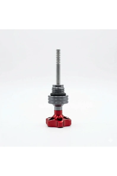 Modifiye Yağ Çubuğu Universal Cnc -Uzun-KIRMIZI ürün görseli 1