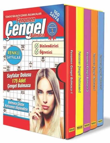 Fenomen Çengel Bulmaca Seti - 5 Kitap ürün görseli 1