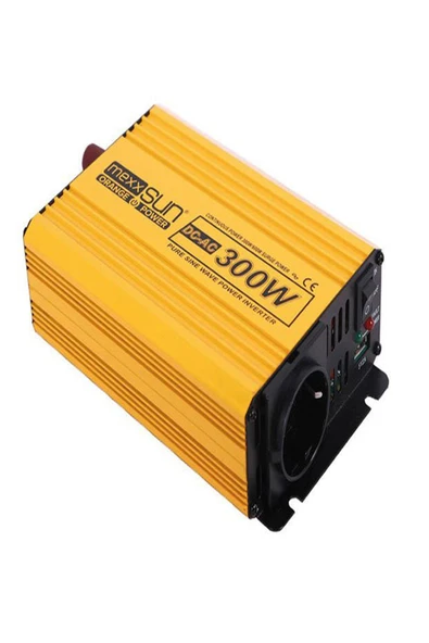 Mexxsun 300W 12V Tam sinüs Inverter ürün görseli 1