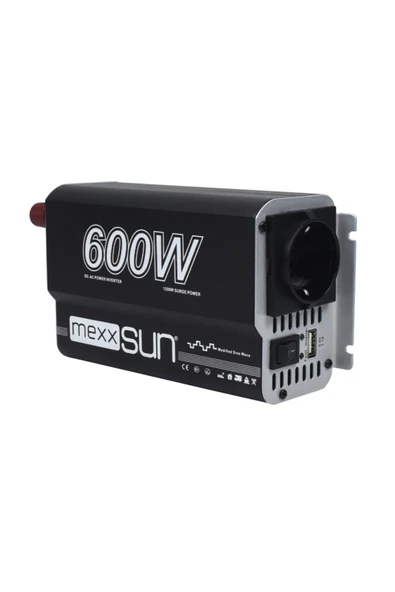 Mexxsun 600W 12V Modifiye Sinüs Inverter - Resim 3