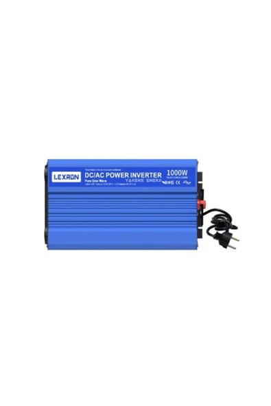 Lexron 1000W 12V Tam Sinüs Inverter (UPS) ürün görseli 1