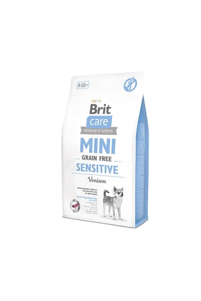BRİT CARE Mini Sensitive Geyikli Tahılsız Küçük Irk Köpek Maması 2 Kg ürün görseli 1