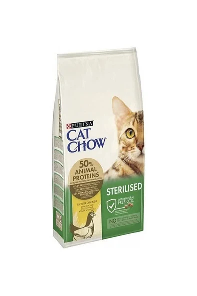CAT CHOW Cat Chow Cat Chow Kısırlaştırılmış Tavuklu Kedi Maması 15 Kg ürün görseli 1