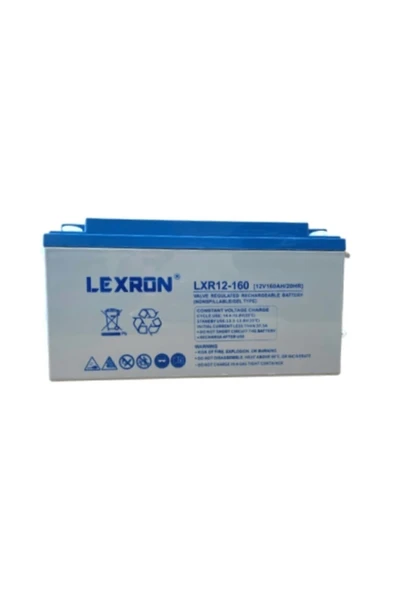 Lexron 160Ah 12V Nano-Karbon Jel Akü ürün görseli 1