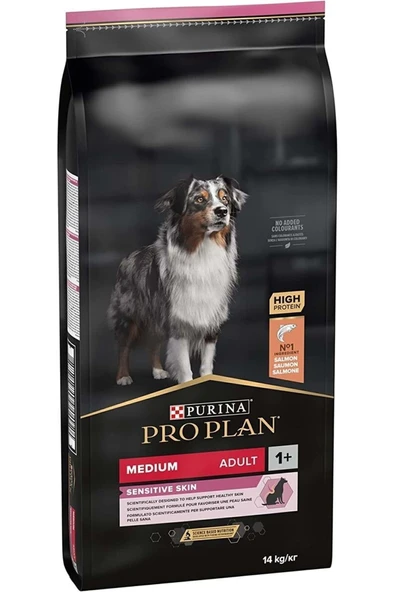 PRO PLAN 14 Kg Adult Sensitive Somonlu Yetişkin Köpek Maması ürün görseli 1
