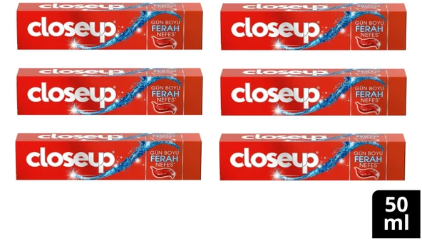 Closeup Ferah Nefes Blast Diş Macunu 50 Ml 6 ADET ürün görseli 1