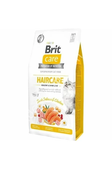 BRİT Care Haircare Deri Ve Tüy Sağlığı Için Tahılsız Yetişkin Kedi Maması 7 Kg ürün görseli 1